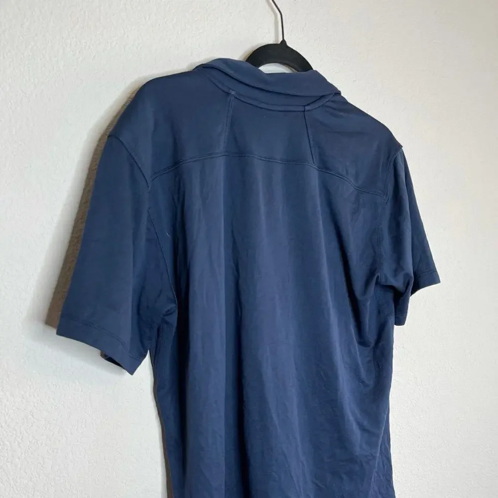 The north face men’s blue polo‎